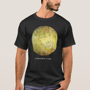 木星の硫黄火山月 Tシャツ