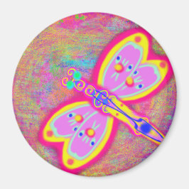 木星の蛾バイパワーフラワー マグネット