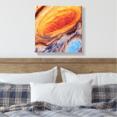 木星の赤素晴らし点 – NASA Voyager Photo キャンバスプリント (インサイチュ (寝室))