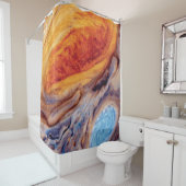 木星の赤素晴らし点 – NASA Voyager Photo シャワーカーテン (インサイチュ)