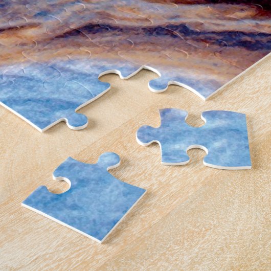 木星の赤素晴らし点 – NASA Voyager Photo ジグソーパズル (側面)