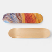 木星の赤素晴らし点 – NASA Voyager Photo スケートボード (横)