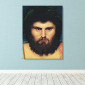 木星の頭、木星とテティスの勉強 キャンバスプリント (インサイチュ (ウッドフロア))