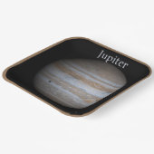 木星の高解像度グローブ ペーパープレート (傾斜あり)