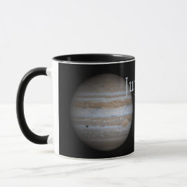 木星の高解像度グローブ マグカップ