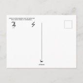 木星はがき ポストカード (裏面)