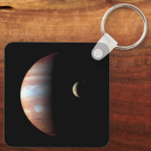 木星ガス巨大惑星&イオガリレアンムーン キーホルダー (裏面)