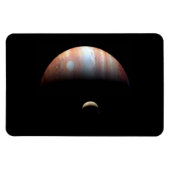 木星ガス巨大惑星&イオガリレアンムーン マグネット (横)