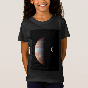 木星ガス巨大惑星&イオガリレアンムーン Tシャツ