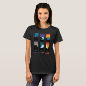 木星ガリレオの月 Tシャツ (正面フル)