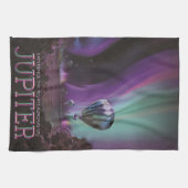 木星トラベルバイホットエアバルーンブティオーロラ キッチンタオル (横)