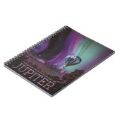 木星トラベルバイホットエアバルーンブティオーロラ ノートブック (左側)