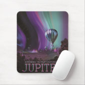 木星トラベルバイホットエアバルーンブティオーロラ マウスパッド (マウス)