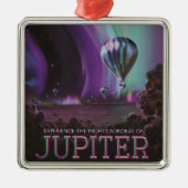 木星トラベルバイホットエアバルーンブティオーロラ メタルオーナメント (正面)