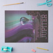 木星トラベルバイホットエアバルーンブティオーロラ 薄葉紙 (クラフト)