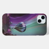 木星トラベルバイホットエアバルーンブティオーロラ Case-Mate iPhoneケース (裏面 (横))