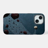 木星トロヤ群小惑星 iPhone 15ケース (裏面横)