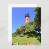 木星フロリダの木星の灯台 シーズンカード (正面/裏面)