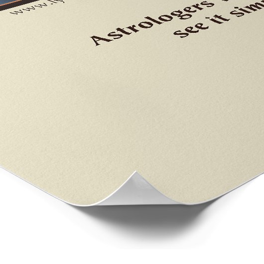 木星プリント ポスター (角)