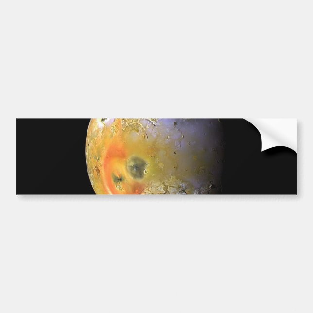 木星ムーンローNASA バンパーステッカー (正面)