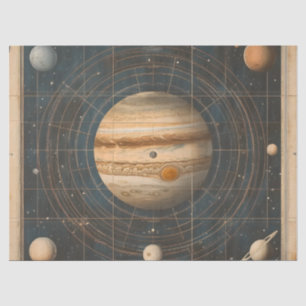 木星中心の天図デザイン 薄葉紙