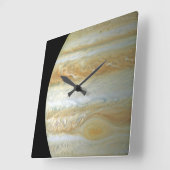 木星半球 スクエア壁時計 (傾斜)