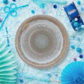 木星南極カラーマップ ペーパープレート (パーティー)