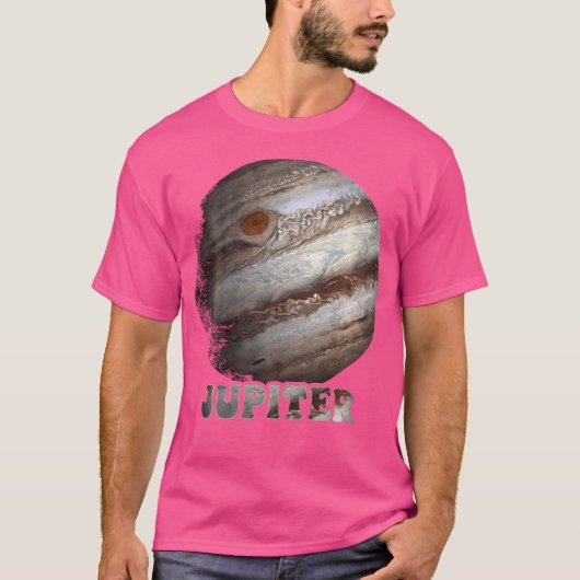 木星惑星系太陽の天文学 Tシャツ (正面)