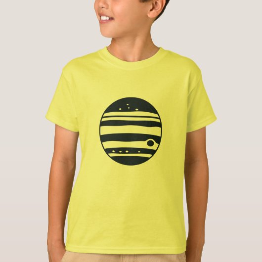 木星惑星 Tシャツ (正面)