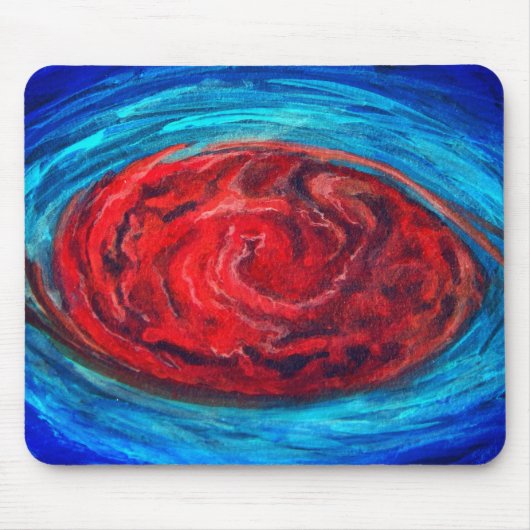 木星素晴らしマウスパッド赤点 マウスパッド (正面)