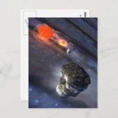 木星衝撃 ポストカード (正面/裏面)