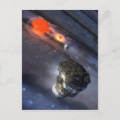 木星衝撃 ポストカード (正面)