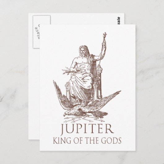 木星 ポストカード (正面/裏面)