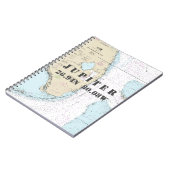 木星FL緯度航海の表 ノートブック (左側)