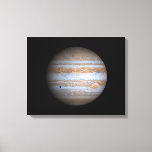 木星NASAのカッシーニ像 キャンバスプリント (正面)