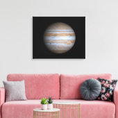 木星NASAのカッシーニ像 キャンバスプリント (インサイチュ (リビング))