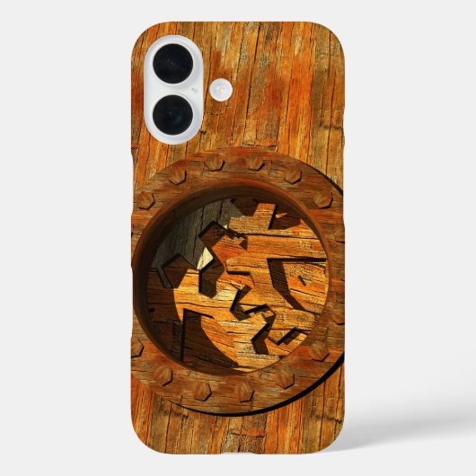 木時計 Case-Mate iPhoneケース (裏面)