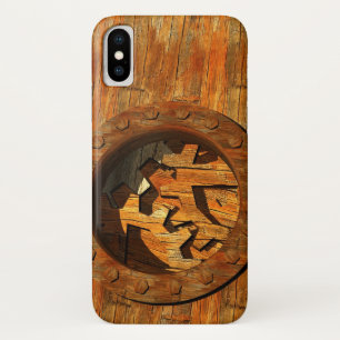 木時計 iPhone X ケース