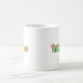 木曜のスローバック コーヒーマグカップ (中央)