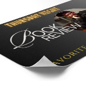 木曜の夜の本のレビューポスター ポスター (角)