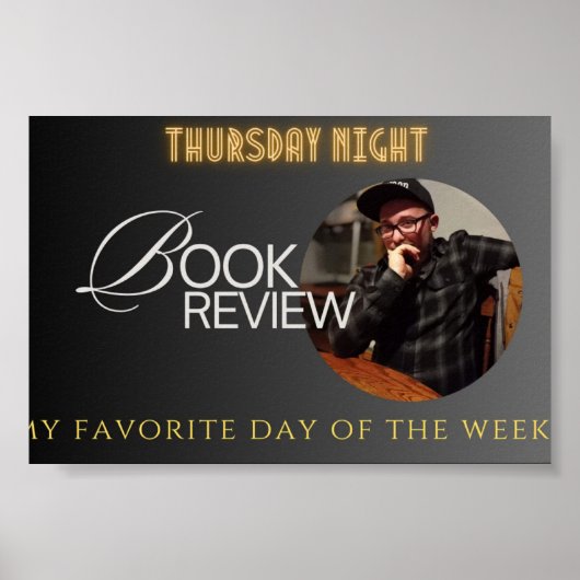木曜の夜の本のレビューポスター ポスター (正面)