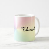 木曜日きらめくコーヒーマグバイヤンツ コーヒーマグカップ (正面右)