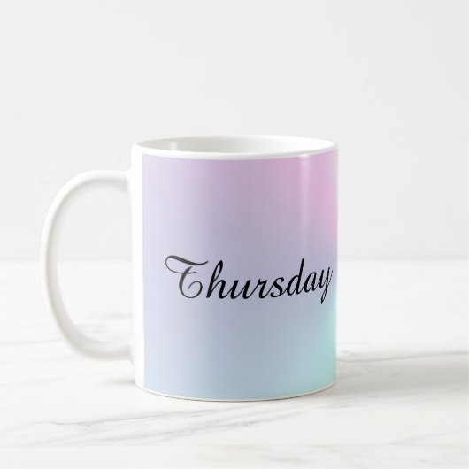 木曜日きらめくコーヒーマグバイヤンツ コーヒーマグカップ (左)