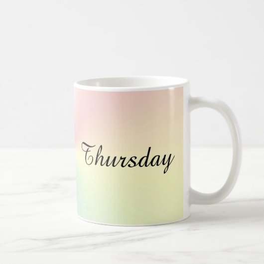 木曜日きらめくコーヒーマグバイヤンツ コーヒーマグカップ (右)