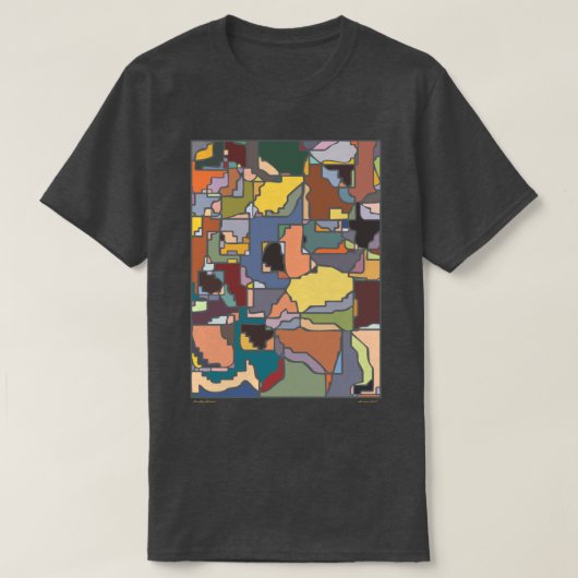 木曜日の午後の暗いTシャツ Tシャツ (デザイン正面)