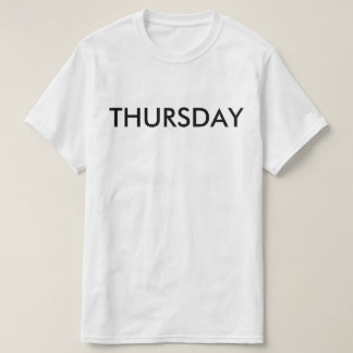 木曜日のTシャツ Tシャツ