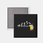 木曜日 金曜日 ビール - 月曜日から金曜日までの1週間 タンク マグネット (正面/裏面)