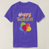 木曜日 Tシャツ (デザイン正面)