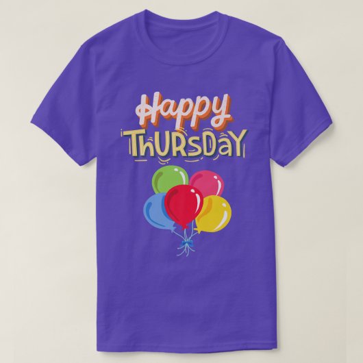 木曜日 Tシャツ (デザイン正面)