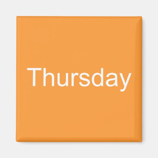 木曜磁石 マグネット (正面)